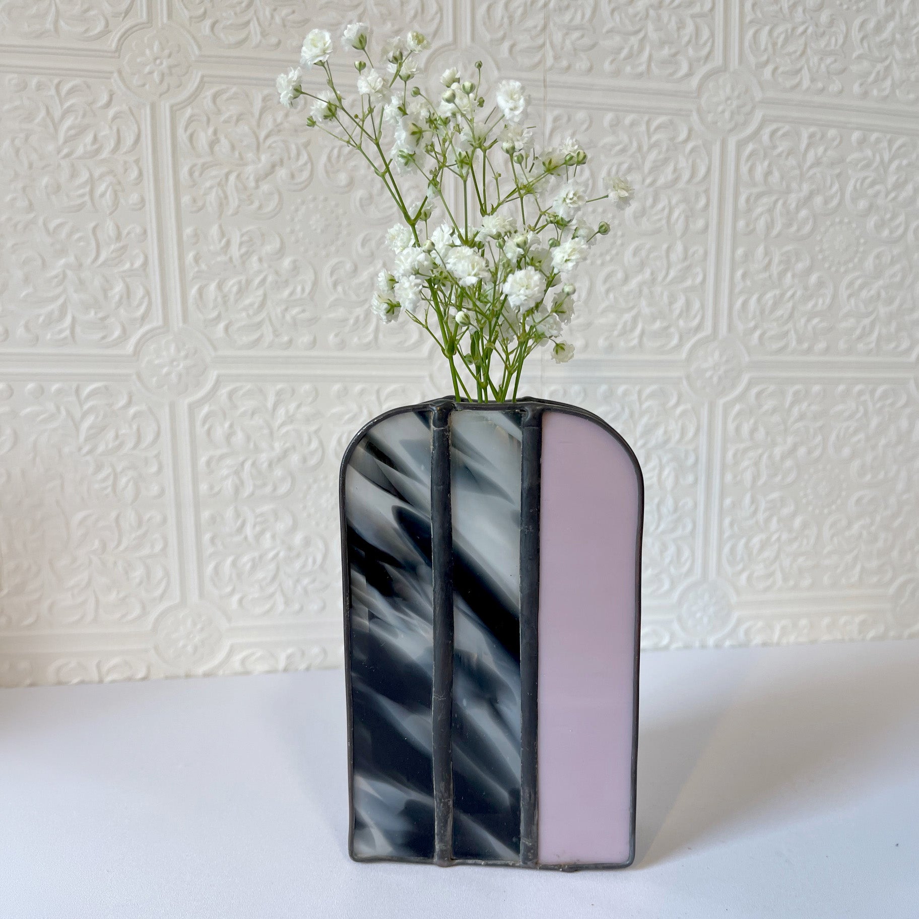 Arched Bud Vase Blackberry