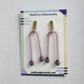 Matchstick Earrings