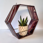 Hex Planter Tortoise Shell