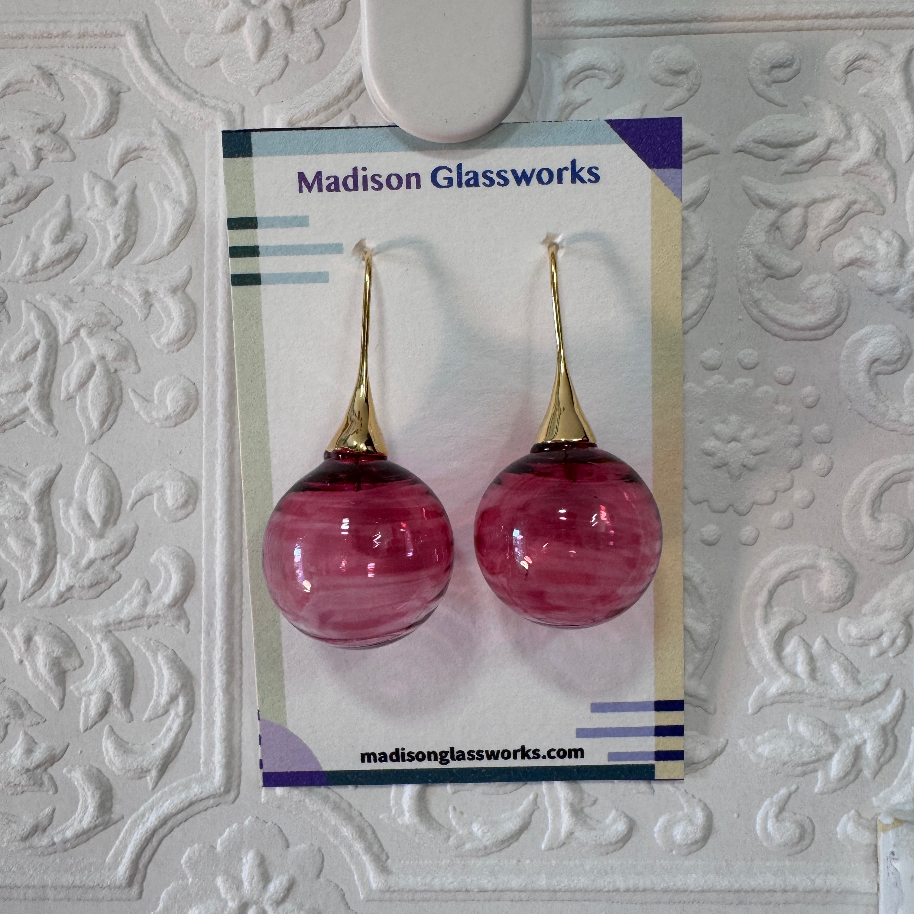 Hollow Bead Earrings