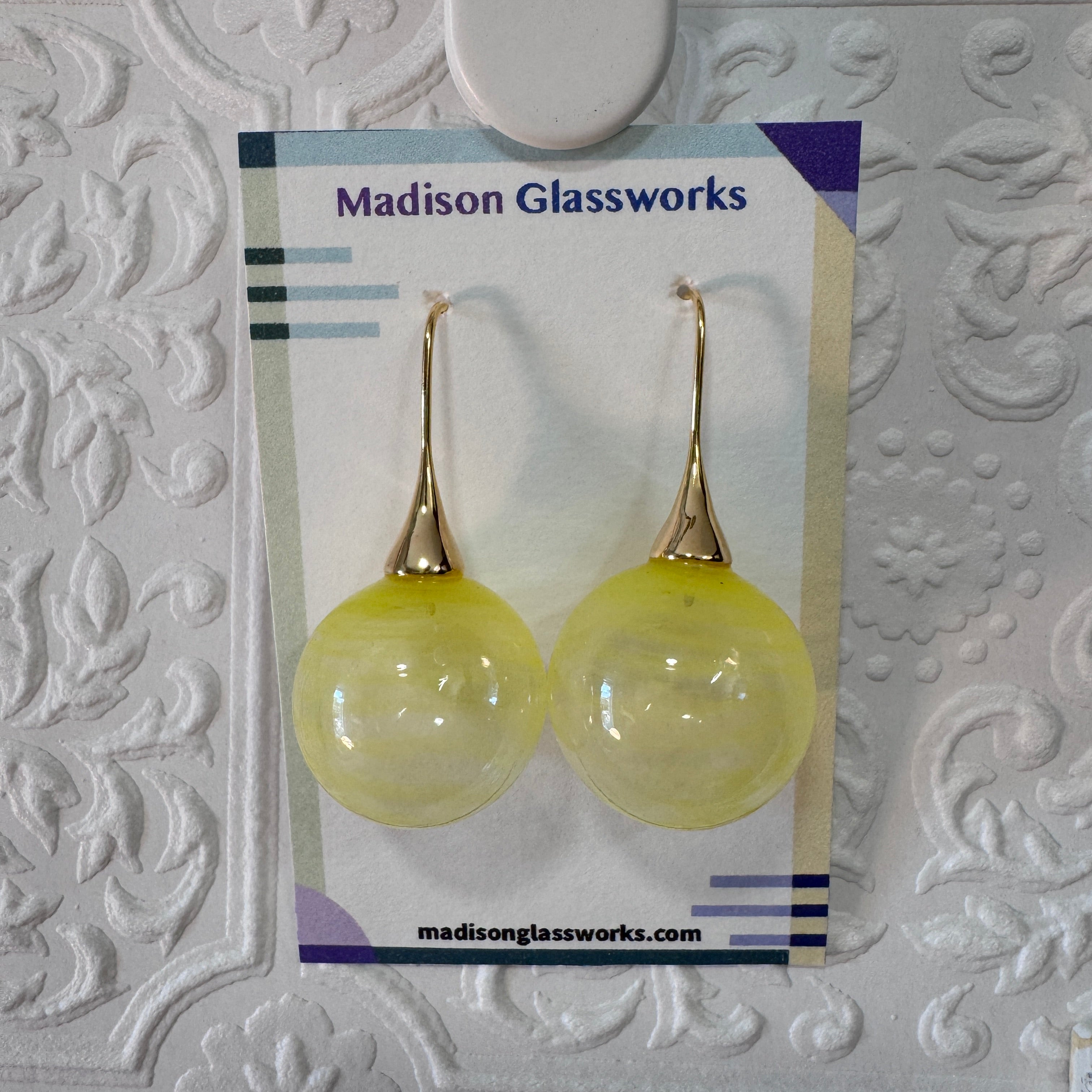 Hollow Bead Earrings