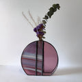 Round Bud Vase Mauve
