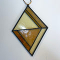 Triangle Sun Catcher Gold