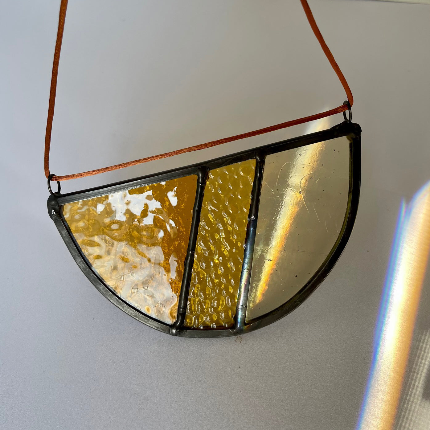 Semicircle Sun Catcher Gold