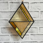 Triangle Sun Catcher Gold