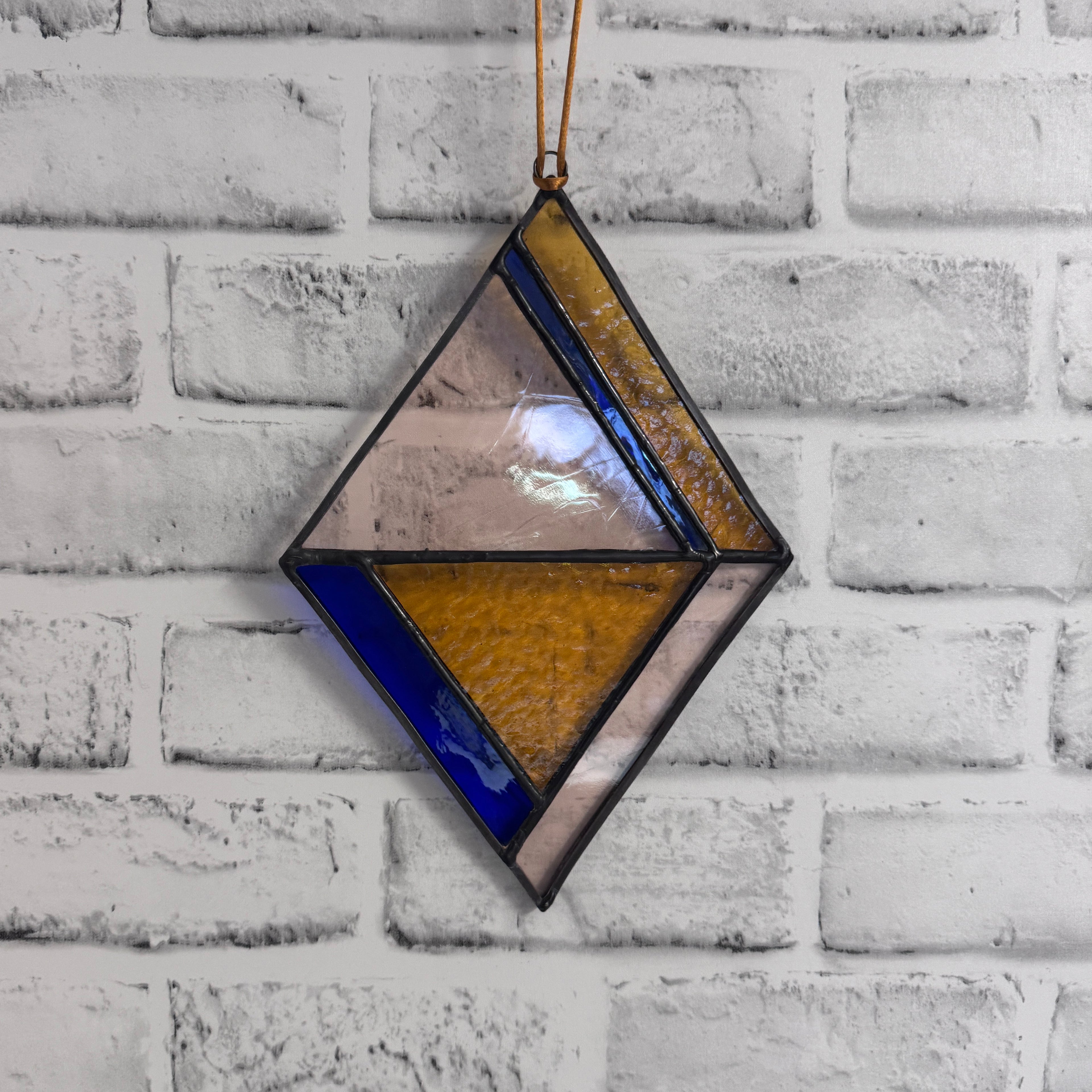 Triangle Sun Catcher Mosaic