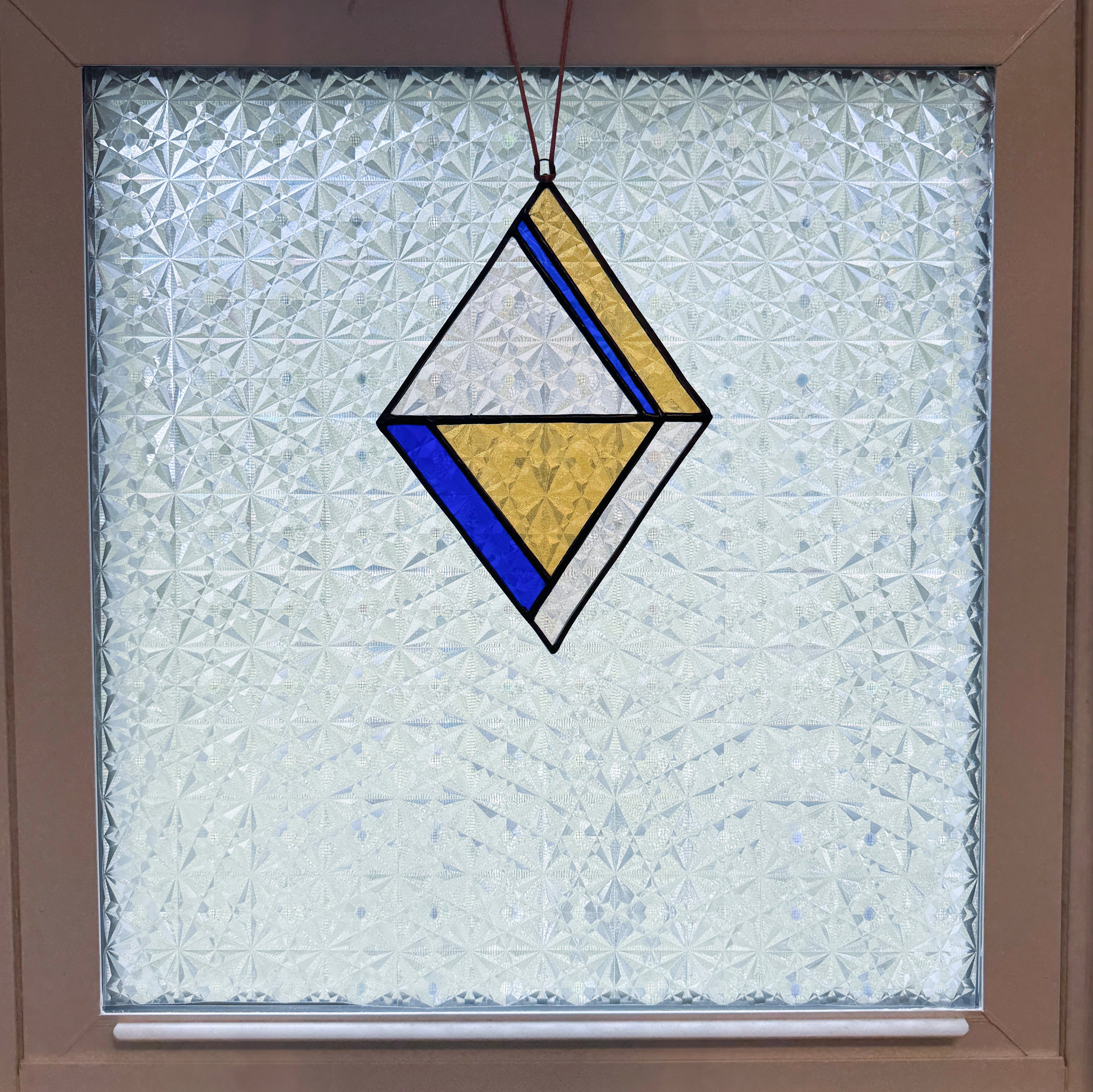 Triangle Sun Catcher Mosaic