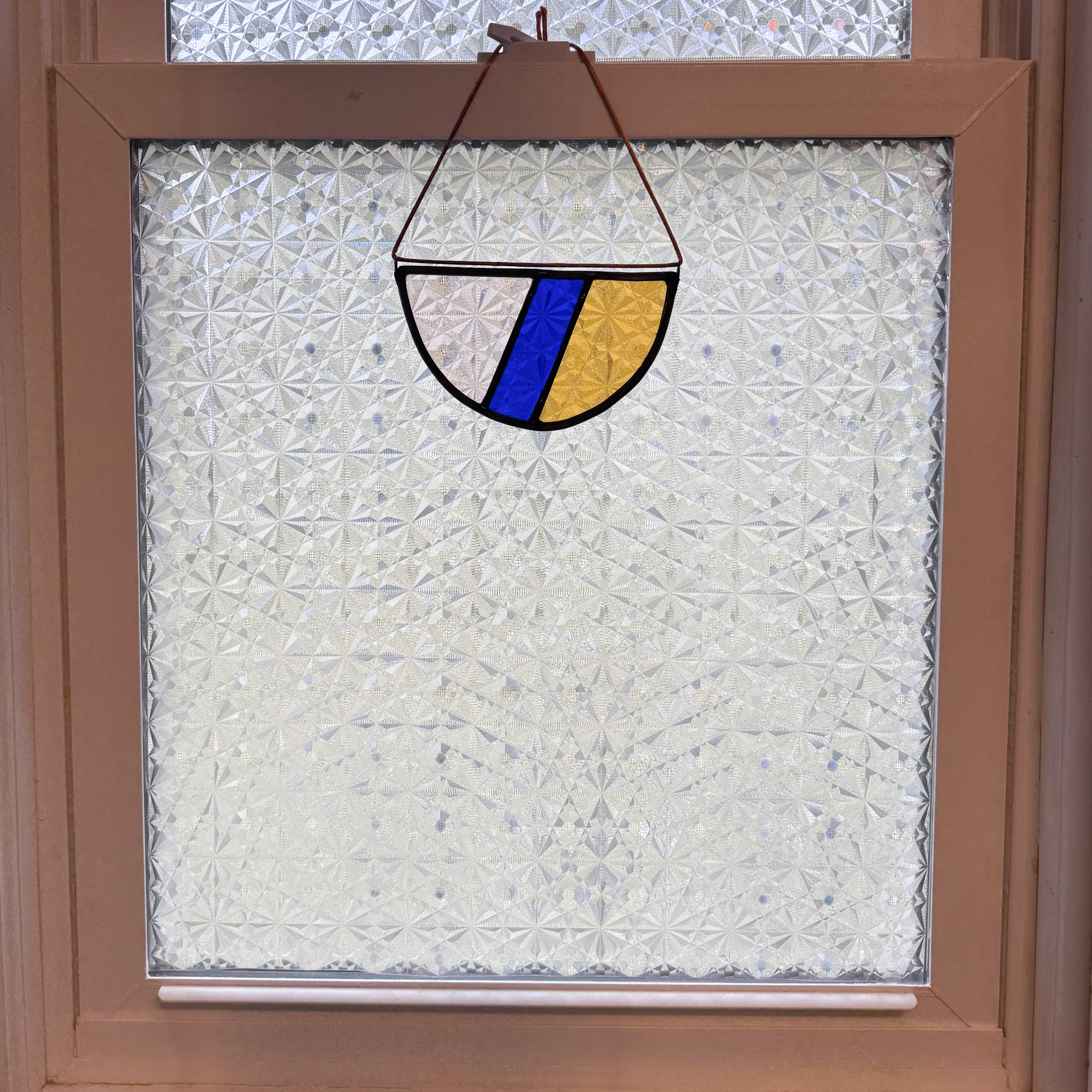 Semicircle Sun Catcher Mosaic