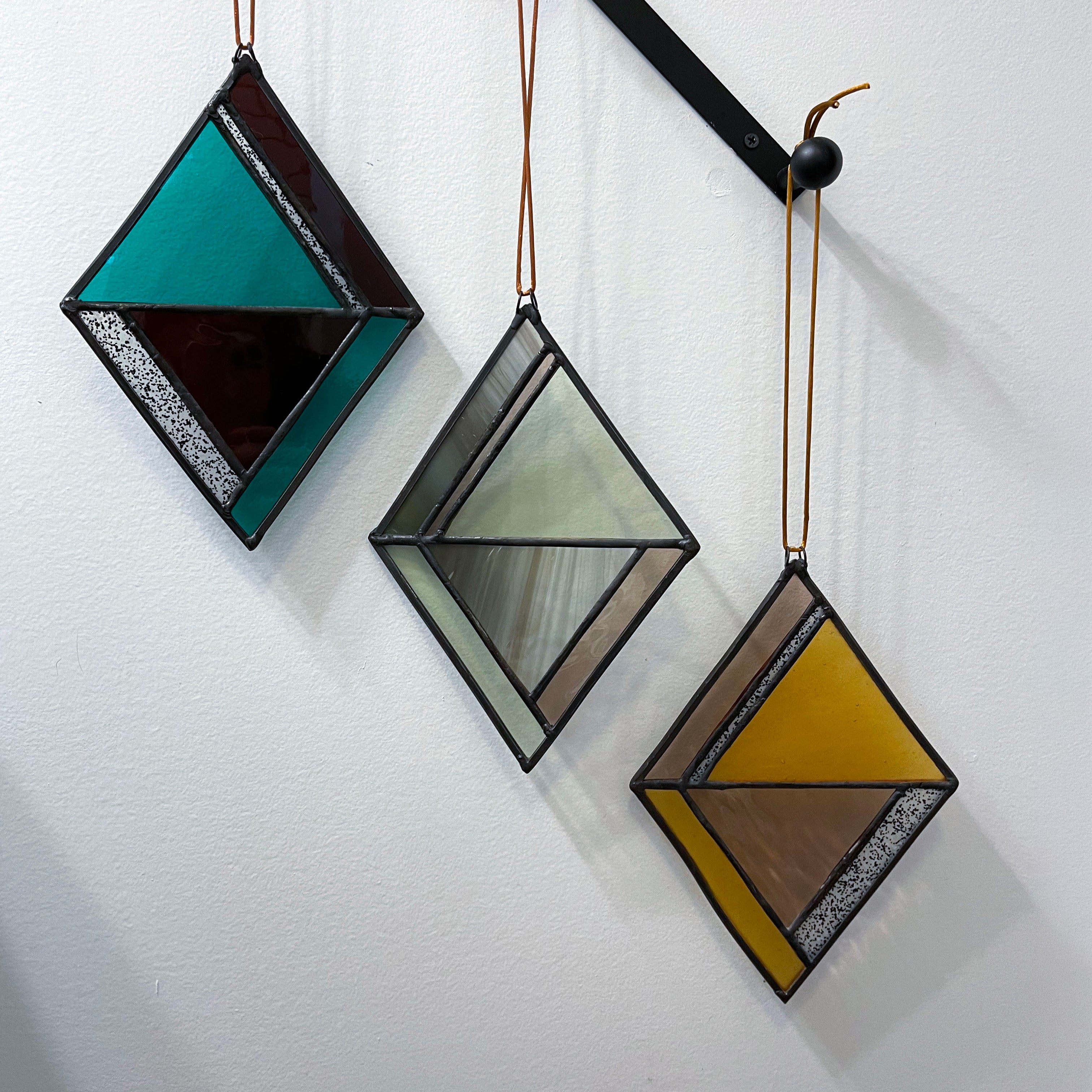 Triangle Sun Catcher Violet