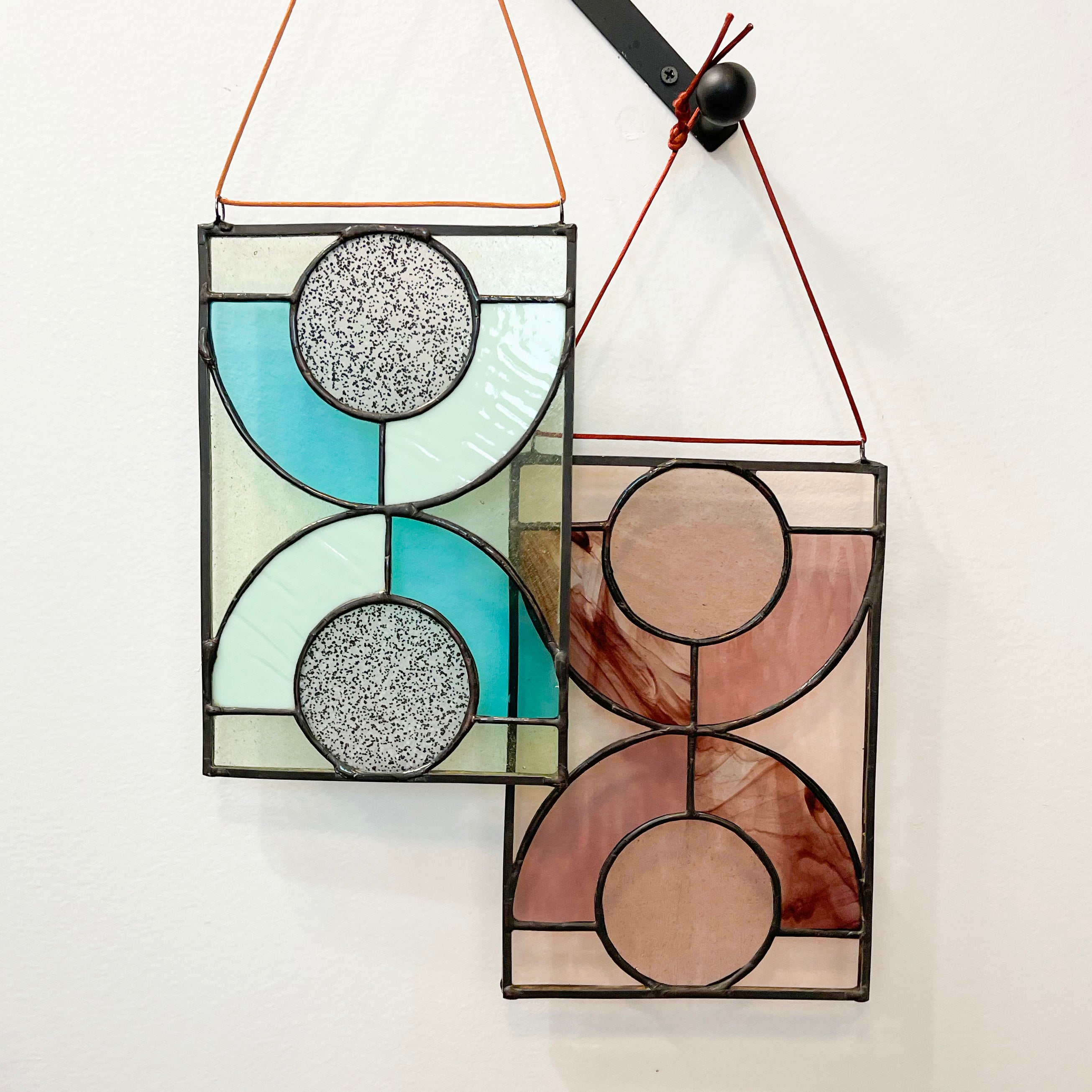 Circle Panel Mauve