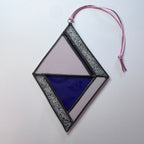 Triangle Sun Catcher Violet