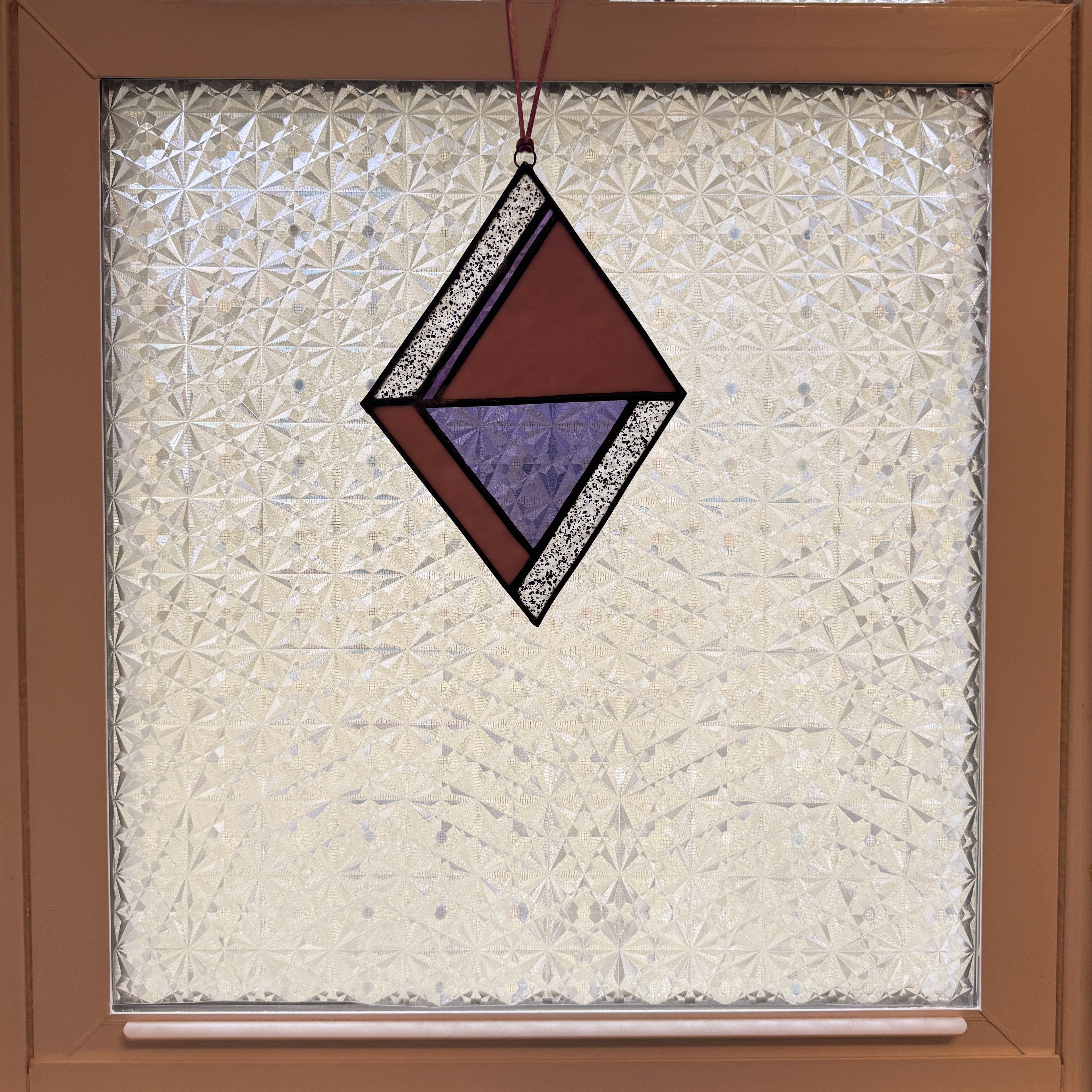 Triangle Sun Catcher Violet